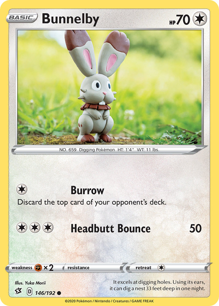 Bunnelby (146/192) [Sword & Shield: Rebel Clash] Pokémon