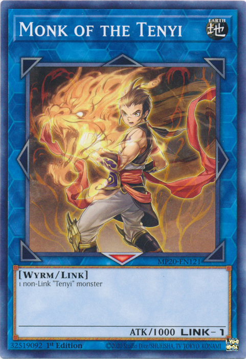 Monk of the Tenyi [MP20-EN121] Common Yu-Gi-Oh!
