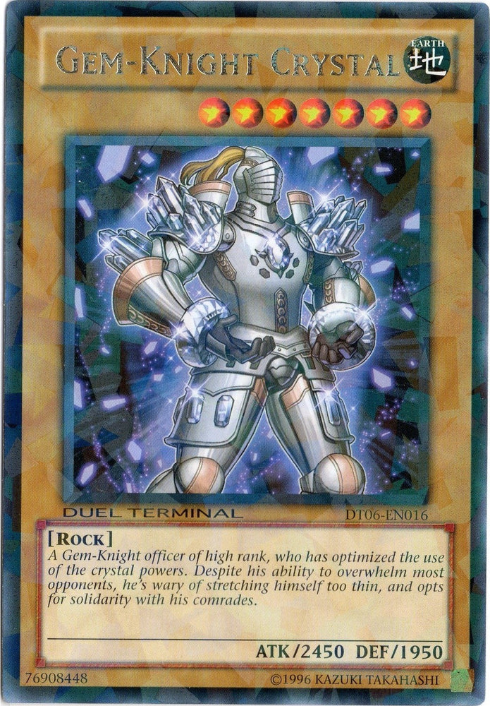 Gem-Knight Crystal [DT06-EN016] Rare Yu-Gi-Oh!