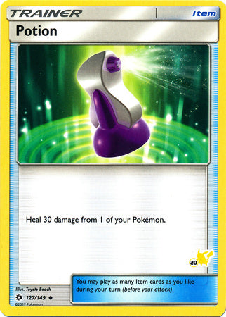 Potion (127/149) (Pikachu Stamp #20) [Battle Academy 2020] Pokémon