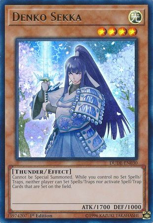 Denko Sekka [DUDE-EN030] Ultra Rare Yu-Gi-Oh!