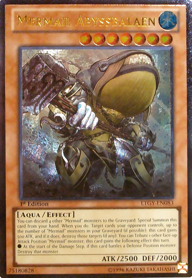 Mermail Abyssbalaen [LTGY-EN083] Ultimate Rare Yu-Gi-Oh!