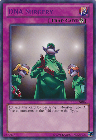 DNA Surgery (Purple) [DL18-EN015] Rare Yu-Gi-Oh!