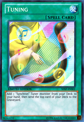 Tuning [SHSP-ENSE2] Super Rare Yu-Gi-Oh!