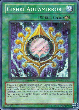 Gishki Aquamirror [DT05-EN091] Common Yu-Gi-Oh!