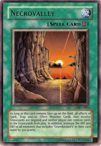 Necrovalley [DL3-001] Rare Yu-Gi-Oh!