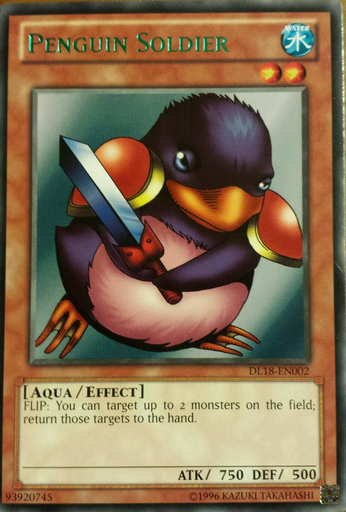 Penguin Soldier (Green - DL18) [DL18-EN002] Rare Yu-Gi-Oh!