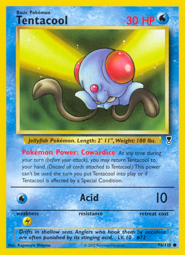 Tentacool (96/110) [Legendary Collection] Pokémon