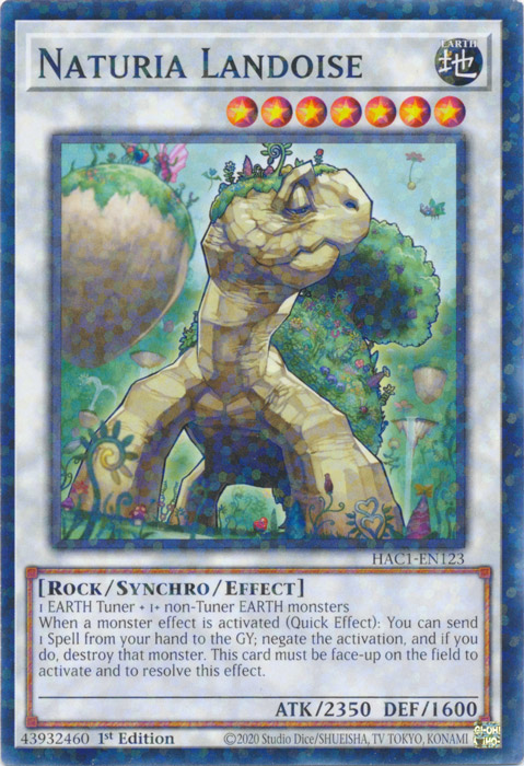 Naturia Landoise (Duel Terminal) [HAC1-EN123] Common Yu-Gi-Oh!