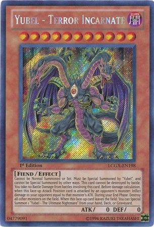 Yubel - Terror Incarnate [LCGX-EN198] Secret Rare Yu-Gi-Oh!