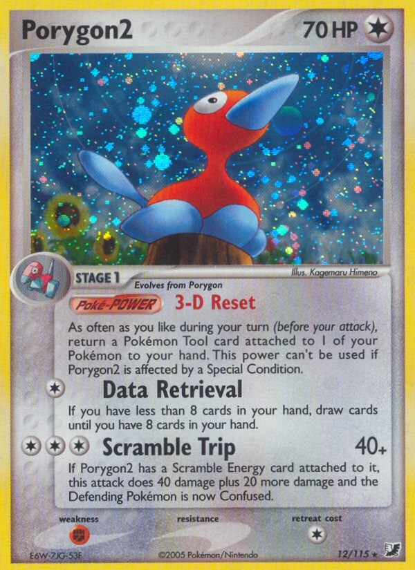 Porygon2 (12/115) [EX: Unseen Forces] Pokémon