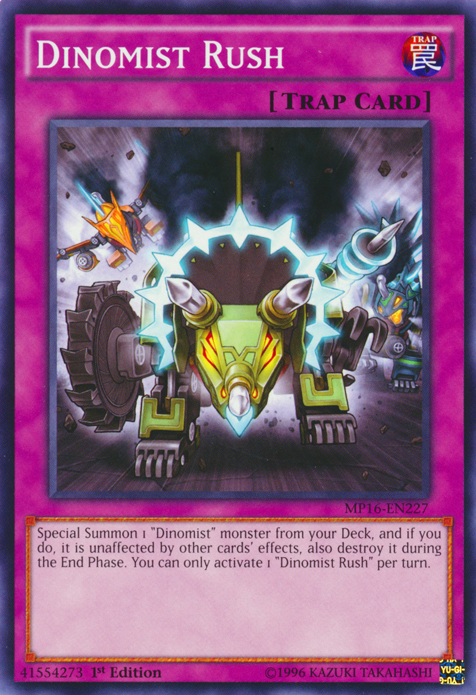 Dinomist Rush [MP16-EN227] Common Yu-Gi-Oh!