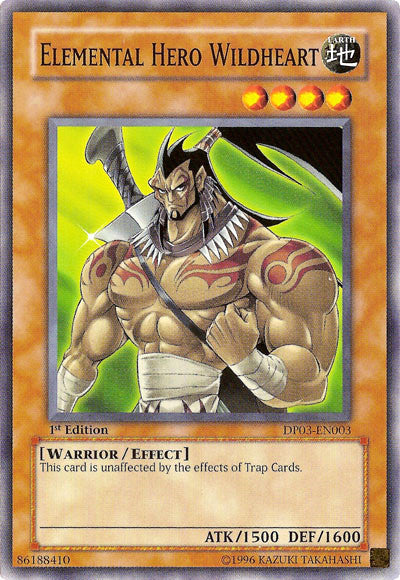 Elemental Hero Wildheart [DP03-EN003] Common Yu-Gi-Oh!