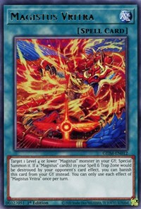 Magistus Vritra [GEIM-EN012] Rare Yu-Gi-Oh!