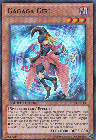 Gagaga Girl [ABYR-ENSE1] Super Rare Yu-Gi-Oh!