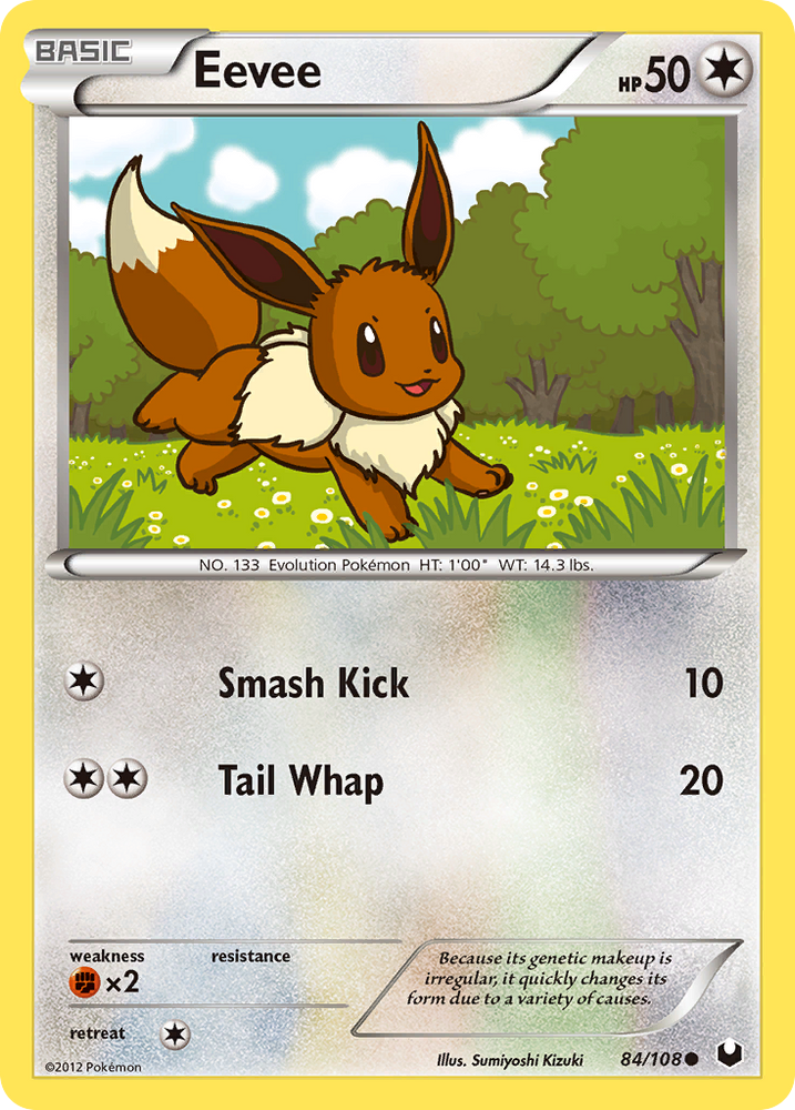 Eevee (84/108) [Black & White: Dark Explorers] Pokémon