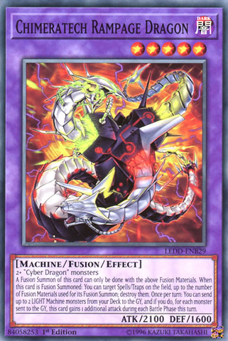 Chimeratech Rampage Dragon [LEDD-ENB29] Common Yu-Gi-Oh!