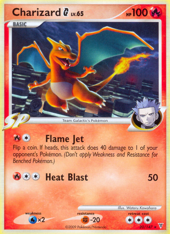 Charizard G (20/147) [Platinum: Supreme Victors] Pokémon