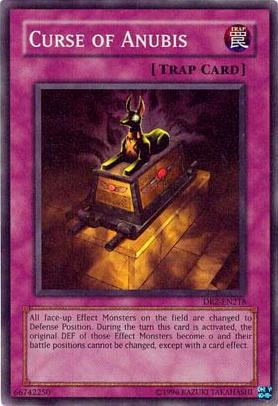 Curse of Anubis [DR2-EN218] Super Rare Yu-Gi-Oh!