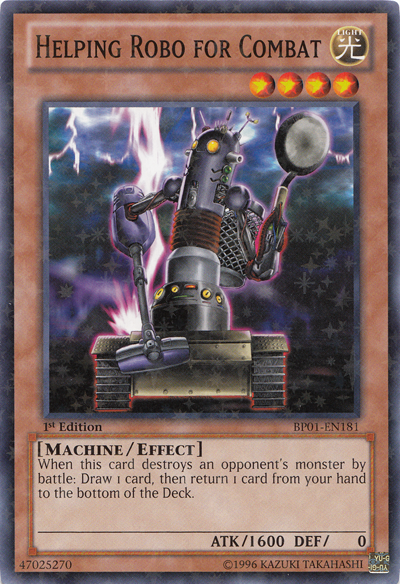 Helping Robo for Combat [BP01-EN181] Starfoil Rare Yu-Gi-Oh!