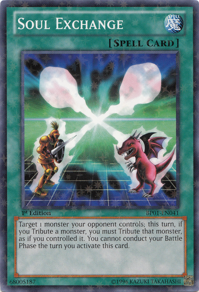 Soul Exchange [BP01-EN041] Starfoil Rare Yu-Gi-Oh!