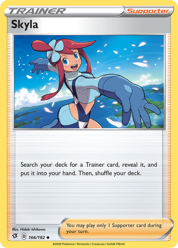 Skyla (166/192) [Sword & Shield: Rebel Clash] Pokémon