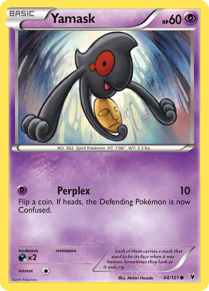 Yamask (44/101) [Black & White: Noble Victories] Pokémon