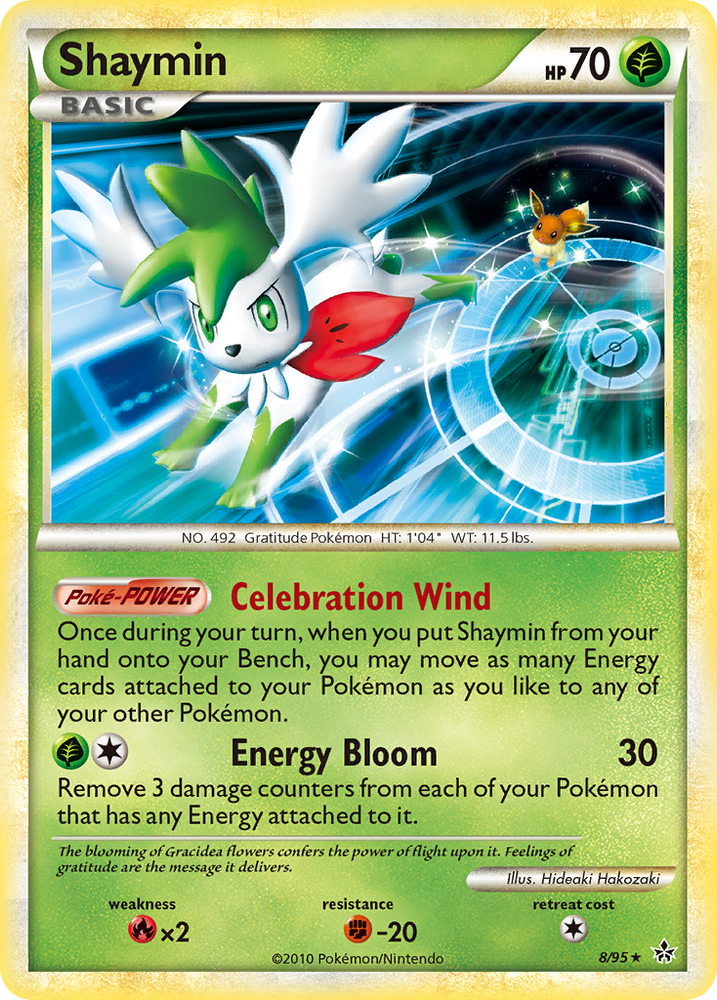 Shaymin (8/95) [HeartGold & SoulSilver: Unleashed] Pokémon