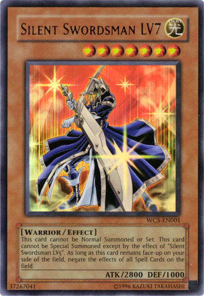 Silent Swordsman LV7 [WC5-EN001] Ultra Rare Yu-Gi-Oh!