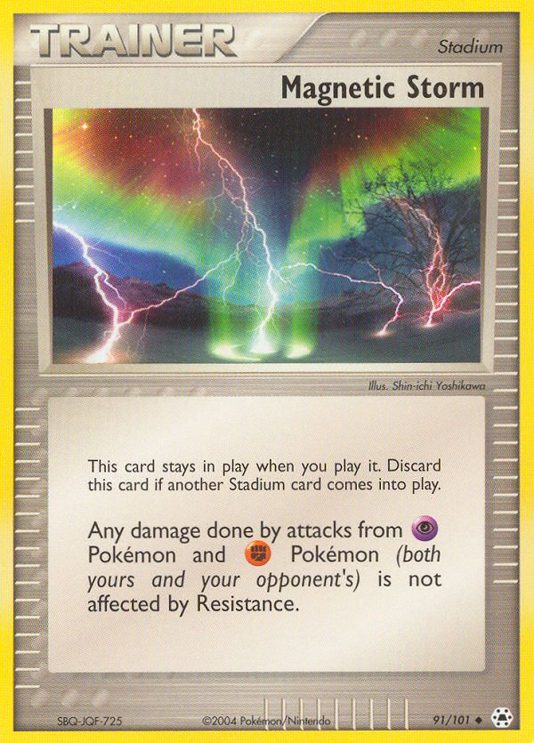 Magnetic Storm (91/101) [EX: Hidden Legends] Pokémon