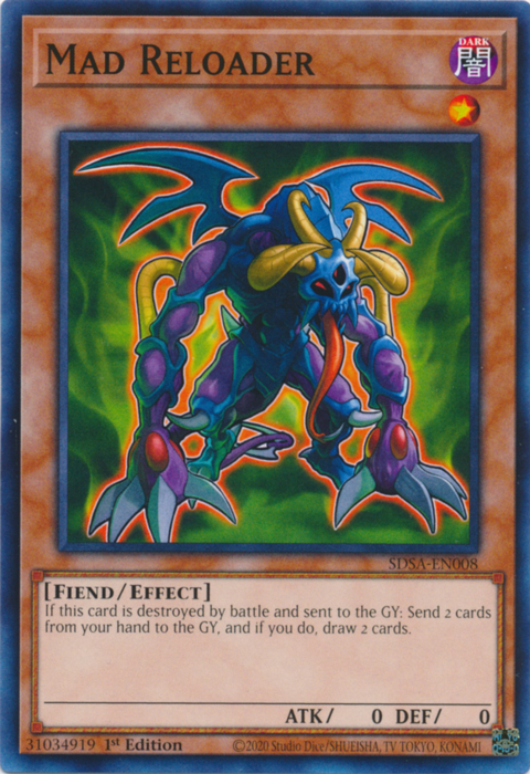 Mad Reloader [SDSA-EN008] Common Yu-Gi-Oh!
