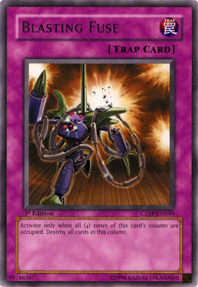 Blasting Fuse [CDIP-EN049] Rare Yu-Gi-Oh!