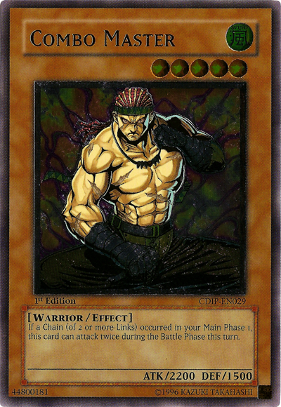 Combo Master [CDIP-EN029] Ultimate Rare Yu-Gi-Oh!