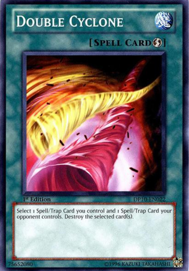 Double Cyclone [DP10-EN022] Common Yu-Gi-Oh!