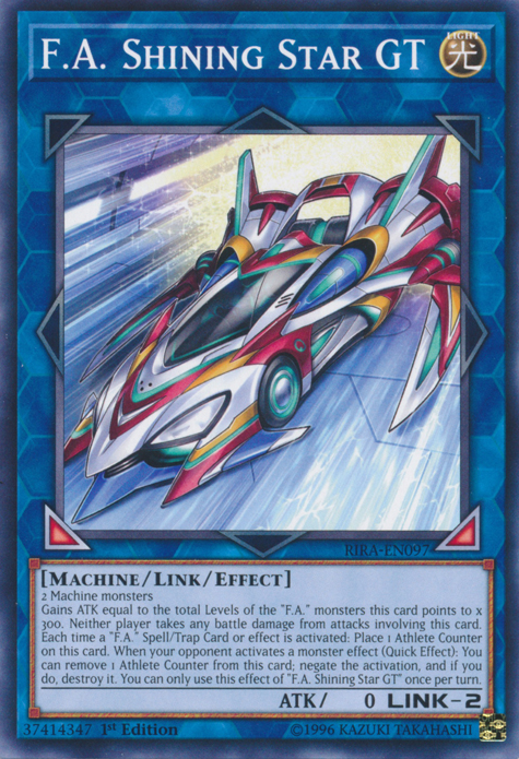 F.A. Shining Star GT [RIRA-EN097] Common Yu-Gi-Oh!