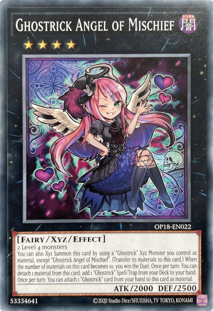 Ghostrick Angel of Mischief [OP18-EN022] Common Yu-Gi-Oh!