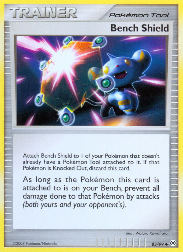 Bench Shield (83/99) [Platinum: Arceus] Pokémon
