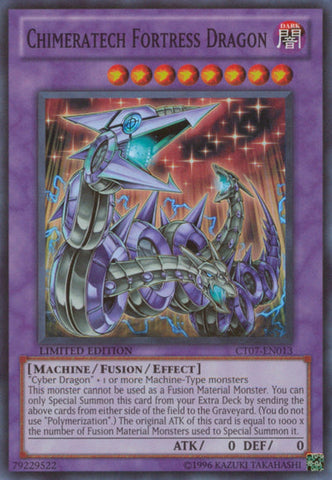 Chimeratech Fortress Dragon [CT07-EN013] Super Rare Yu-Gi-Oh!