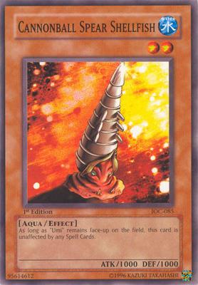Cannonball Spear Shellfish [IOC-085] Common Yu-Gi-Oh!