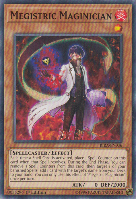 Megistric Maginician [RIRA-EN036] Common Yu-Gi-Oh!