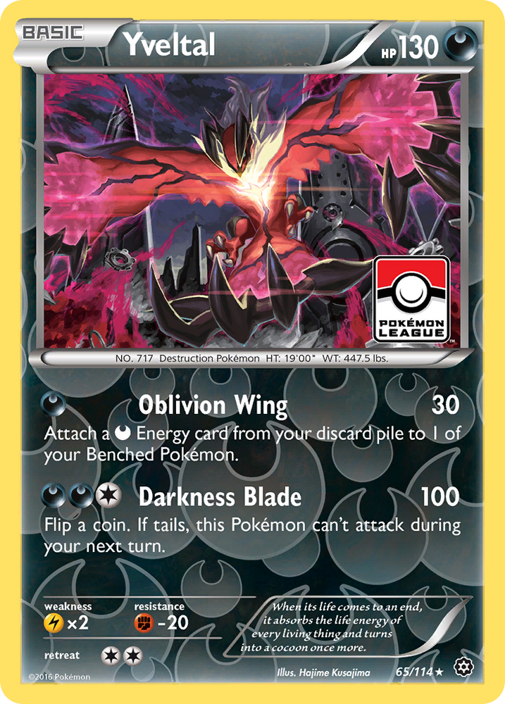 Yveltal (65/114) [XY: Steam Siege] Pokémon