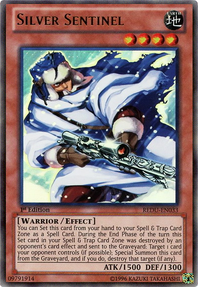 Silver Sentinel [REDU-EN033] Ultra Rare Yu-Gi-Oh!