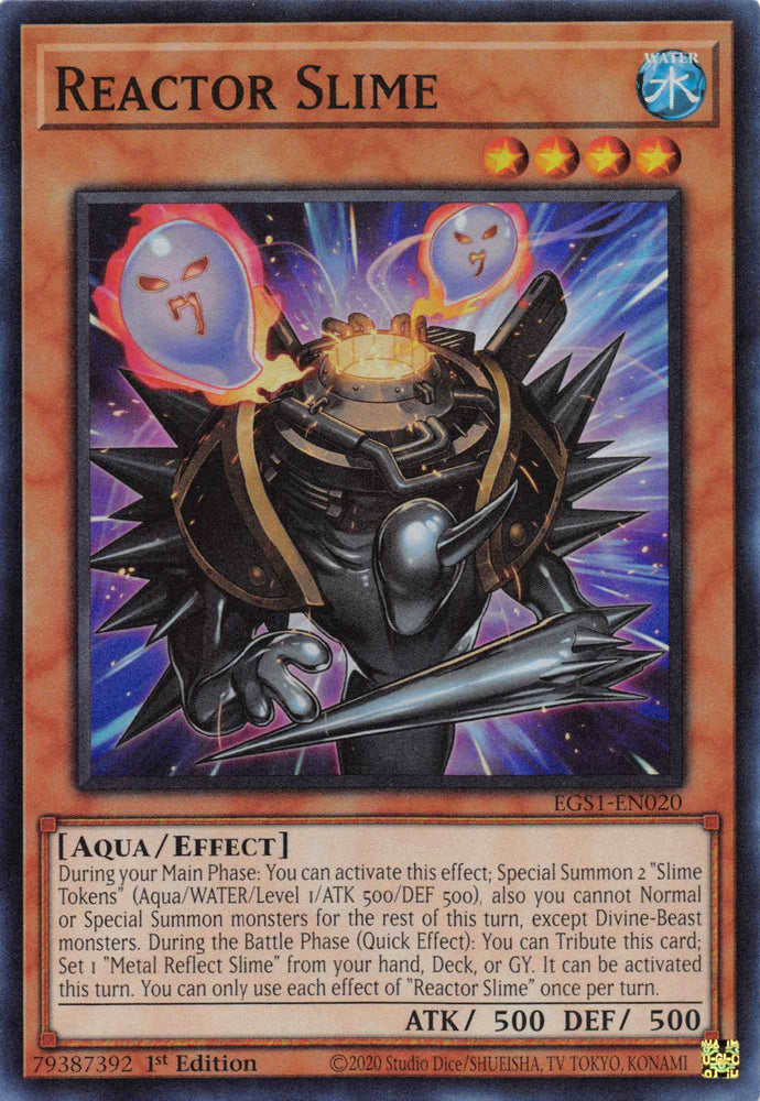 Reactor Slime [EGS1-EN020] Super Rare Yu-Gi-Oh!