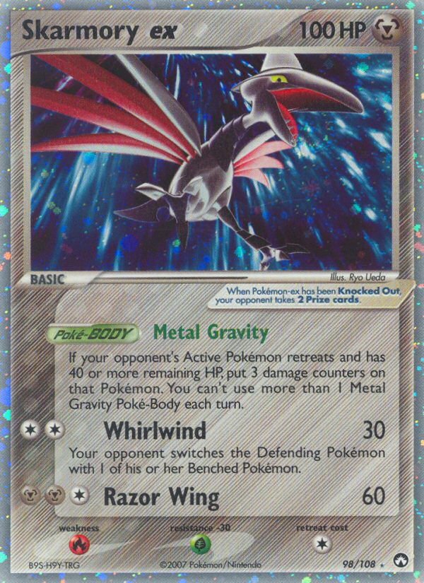 Skarmory ex (98/108) [EX: Power Keepers] Pokémon