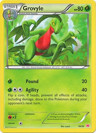 Grovyle (18/30) [XY: Trainer Kit 2 - Latias] Pokémon