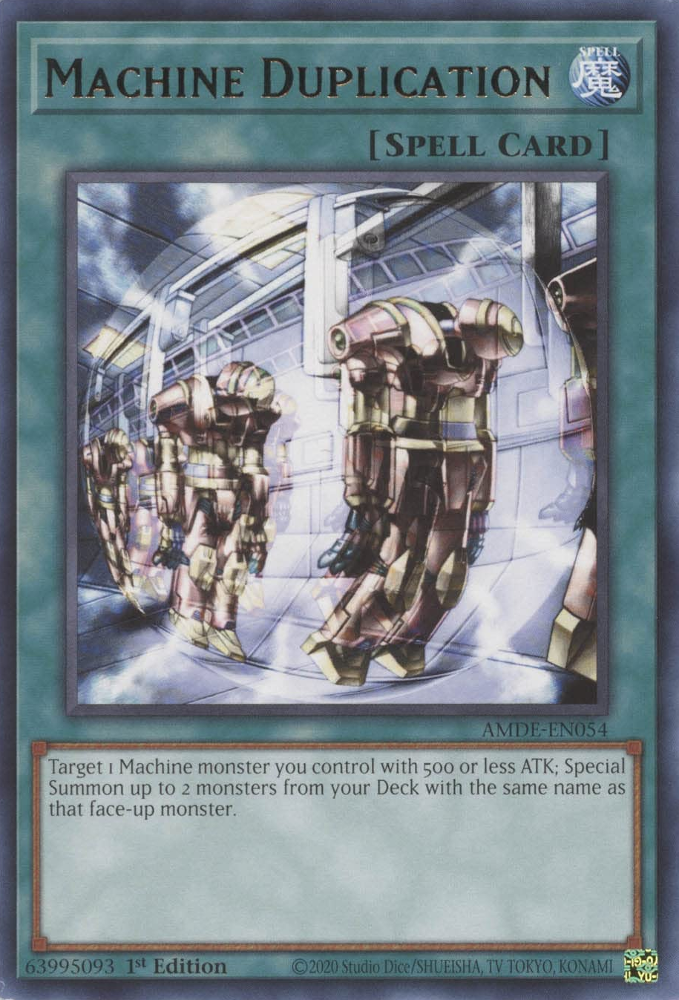 Machine Duplication [AMDE-EN054] Rare Yu-Gi-Oh!