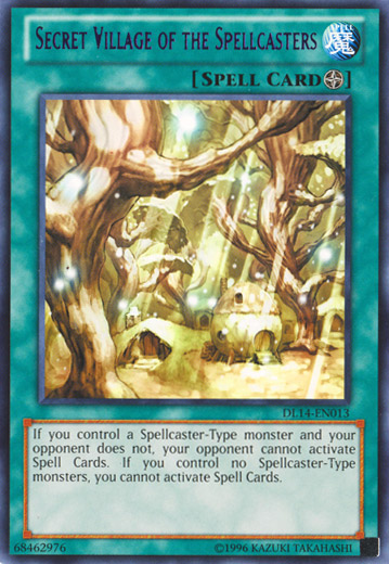 Secret Village of the Spellcasters (Purple) [DL14-EN013] Rare Yu-Gi-Oh!