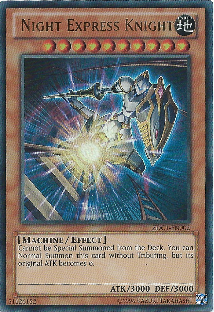Night Express Knight [ZDC1-EN002] Ultra Rare Yu-Gi-Oh!