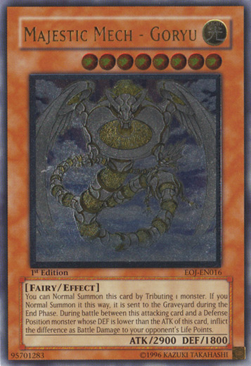 Majestic Mech - Goryu [EOJ-EN016] Ultimate Rare Yu-Gi-Oh!