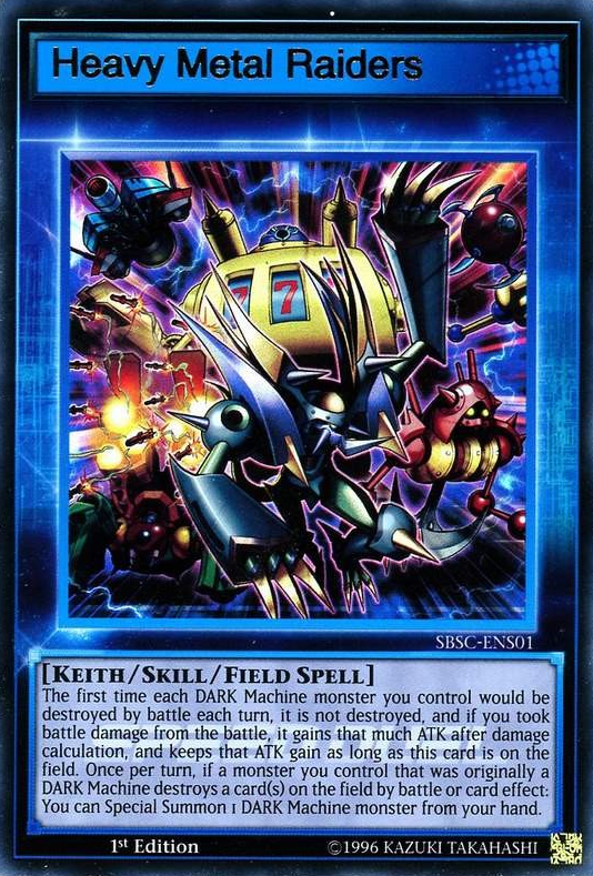 Heavy Metal Raiders [SBSC-ENS01] Ultra Rare Yu-Gi-Oh!